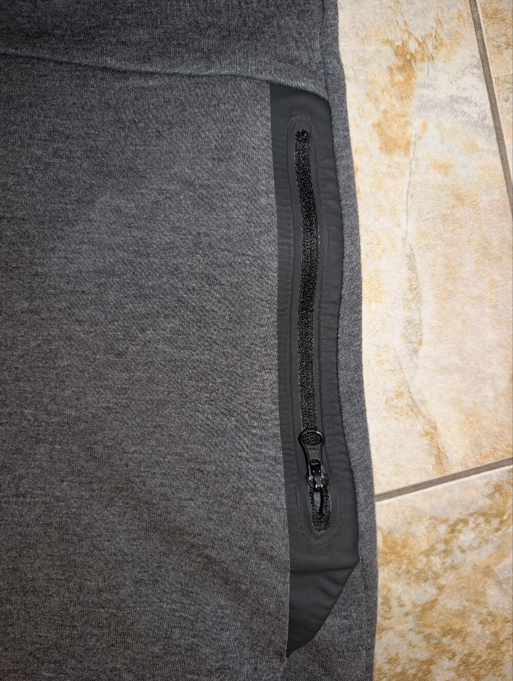 Peak Velocity Women's Gray Athletic Shorts with Zip Pockets